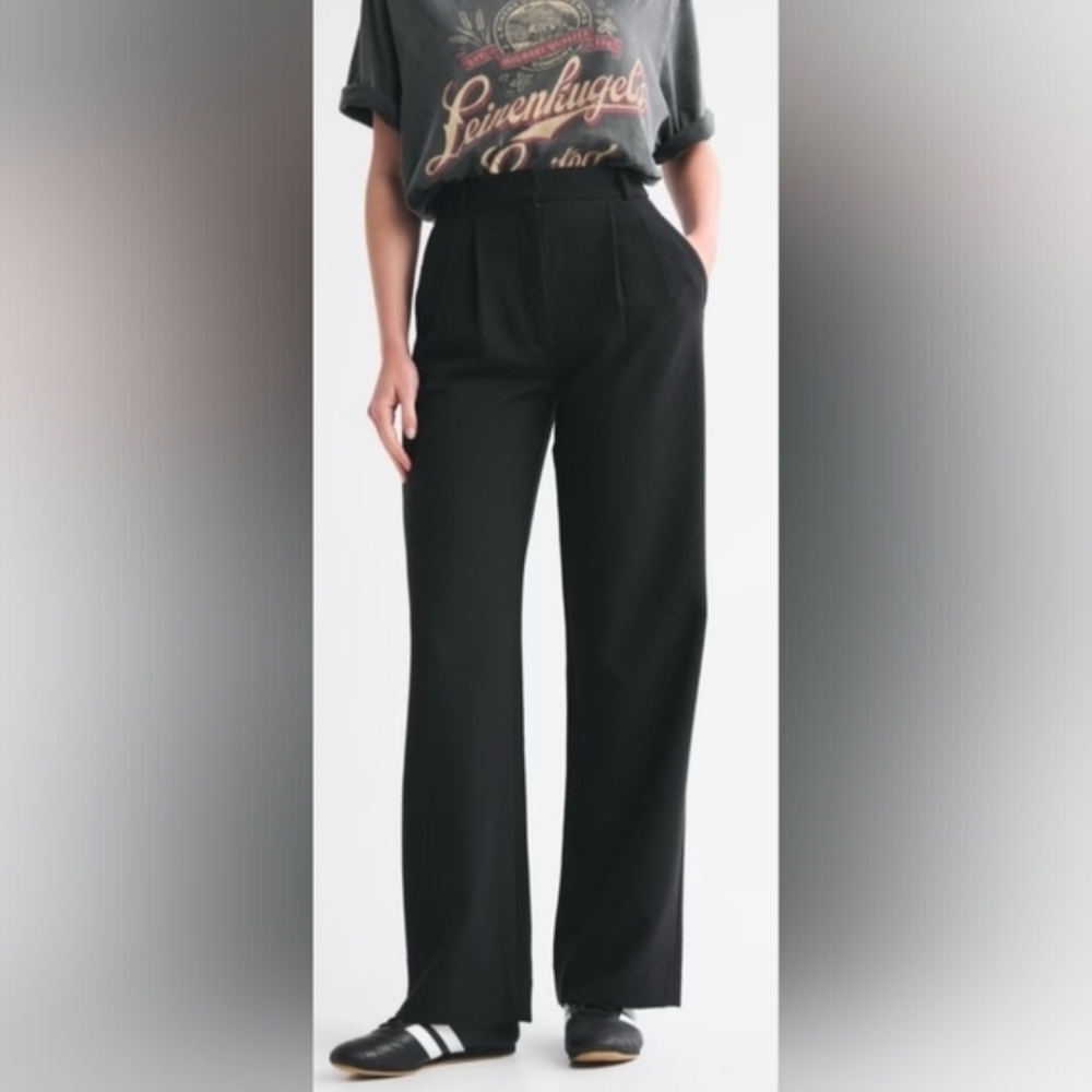 Abercrombie & Fitch Black Sloane Trousers